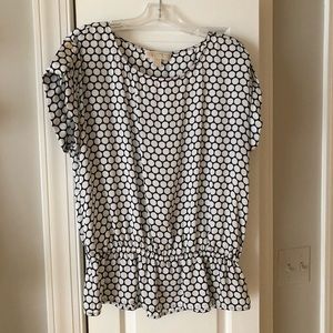 Michael Kors Peplum Blouse